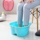 thumbnail image 3 of Baño de pies grande, baño de pies de plástico grueso, para pedicura, desintoxicación y masaje, muy adecuado para remojar pies, uñas de los pies y tobillos, 3 of 7