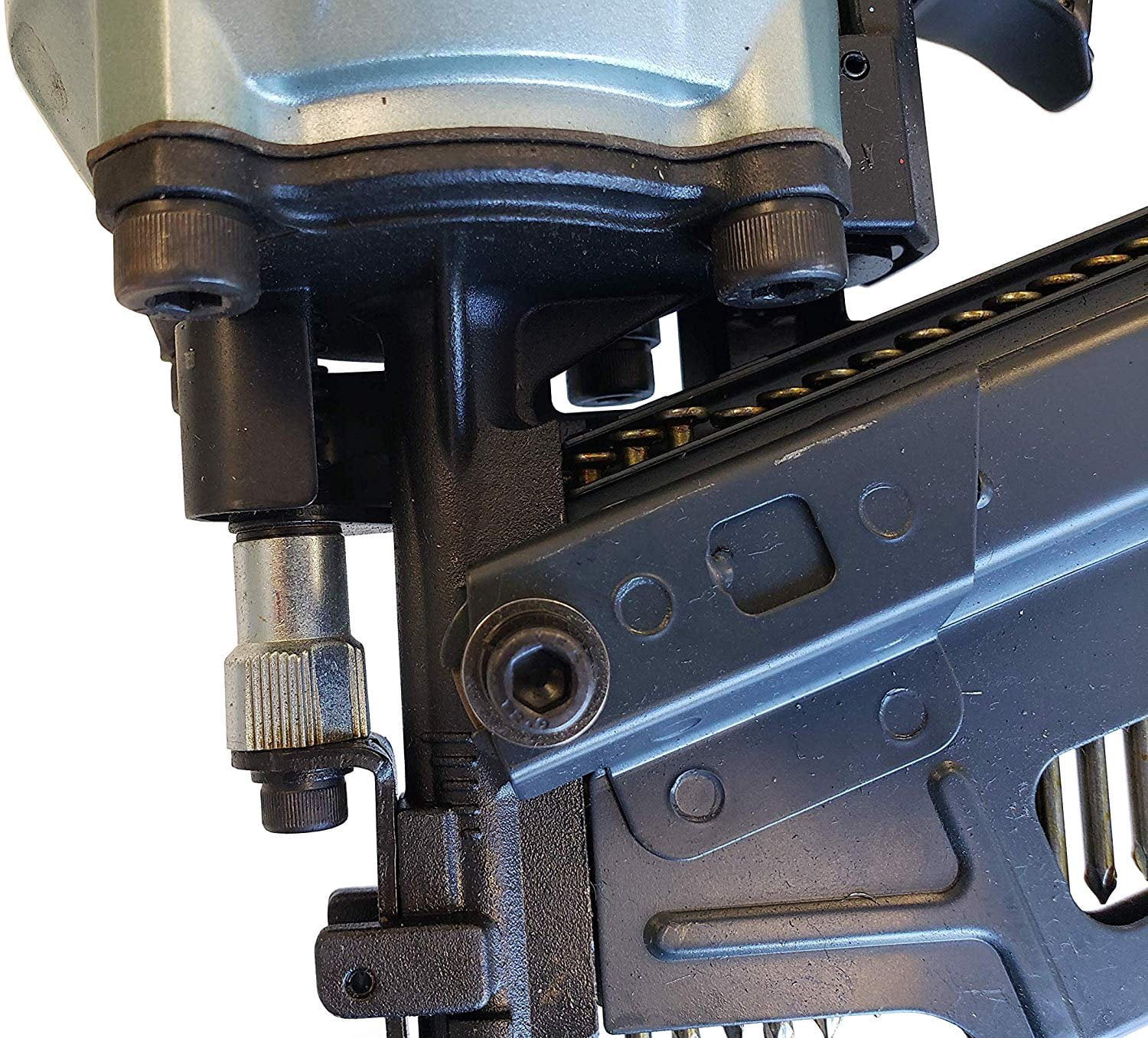 Metabo HPT Framing Nailer NR83A5 Pneumatic - 21 Degree, 2-3.25 In Nails, Tool-Less Depth