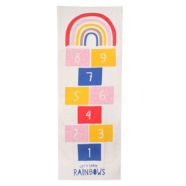 Alfombra suave para niños, juego de gateo, rectangular, decoración del hogar