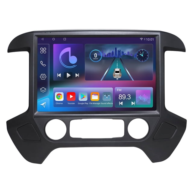 Radio de coche Cidava de 13,1 pulgadas con Android 13 Qualcomm para Chevrolet Silverado y GMC Sierra 2014-2018 con Carplay y Android Auto