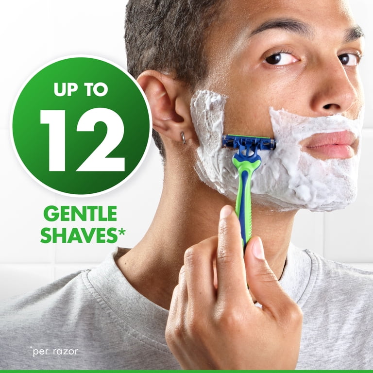 Gillette Sensor3 Sensitive Men's Disposable Razor, 7 Razors