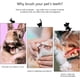 thumbnail image 2 of 10 cepillos de dientes para mascotas, cepillos de dientes de silicona suave, cepillos de dientes para la limpieza de mascotas, aptos para gatos y perros., 2 of 5