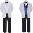 thumbnail image 2 of New Boys Satin Vest only Baby Toddler Formal Party Boy Suit Tuxedo 23 Color S-7, 2 of 3