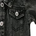 thumbnail image 6 of Toddler Denim Jacket for Boys Girls Button-Down Jeans Jackets Coat Retro Outerwear 1-6T, 6 of 10