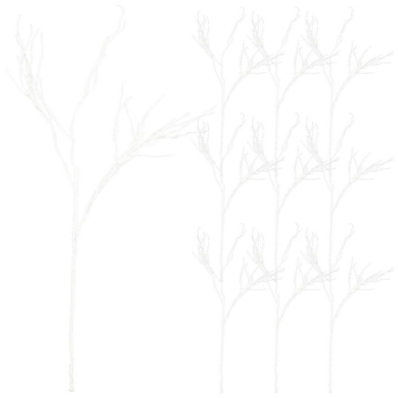 10pcs Fake Branches Vase Decorations Tree Branches Decorative White Tree Branches
