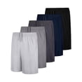thumbnail image 1 of Pantalones cortos deportivos QWE para niños, paquete de 5 unidades, con bolsillos, talla XXL, 1 of 6