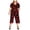 Multicoloured - black, variant on City Chic Womens Rose Liason Jumpsuit, Multicoloured, Plus Size, XS/14W