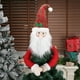 thumbnail image 5 of Colorido adorno para el árbol de Navidad con gorro de Papá Noel y diseño de elfos y muñeco de nieve | Adornos festivos para ventanas y árboles | Material de nailon y licra, 5 of 5