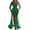 Green, variant on PMVFHDE Women Off Shoulder Sparkly Evening Dress Asymmetrical Hem Party Gown Party Dresses For Women Green,S