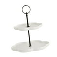 thumbnail image 5 of Mornei 2 Tier Cupcake Stand Display Stand Plate Serving Platter Tiered Serving Tray for White, 5 of 9