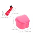 thumbnail image 2 of Homoyoyo 28Pack Blue Denture Toothbrush Set with Retainer Brush for Travel Use, 2 of 8