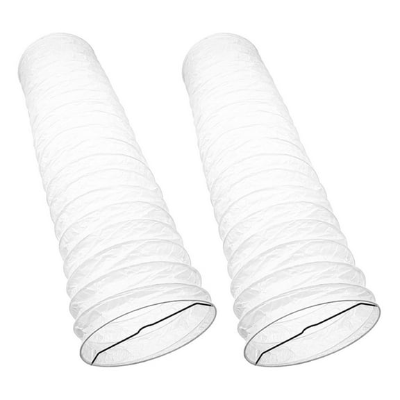 Luxshiny Set of 2 Oversized White Paper Floor Lamp Shades Replacement for Standing Lamps, and Stylish