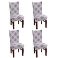 thumbnail image 3 of Chair Cover Universal Decorative Stretchy Chair Slipcover Dining Chair Cover, 3 of 10