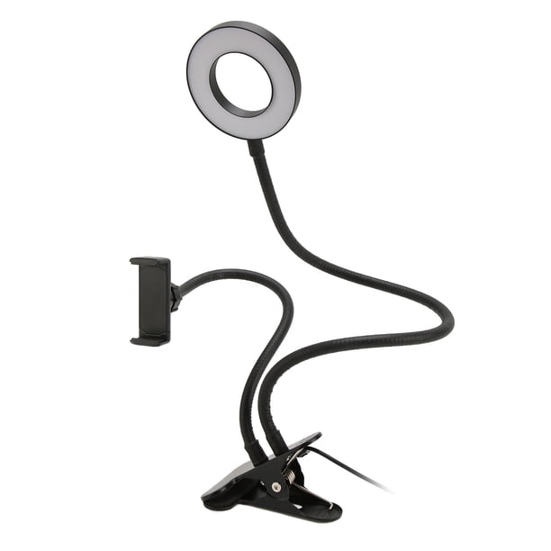 Luz de Anillo de Cámara Led, Luz de Anillo de Selfie USB 12W 10 Niveles de Brillo para Maquillaje