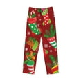 thumbnail image 4 of Balery X-mas and New Year print Men's Pajama Pants,Ultra Lightweight Pjs,Lounge Pant-Small, 4 of 9