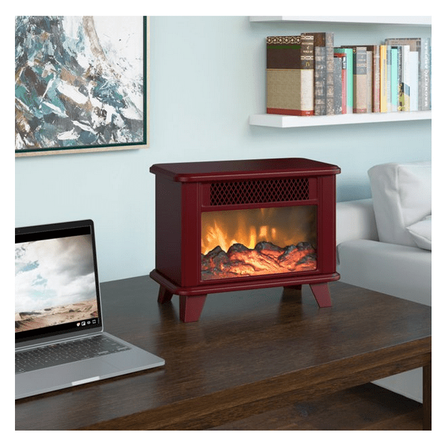ChimneyFree Electric Fireplace Personal Space Heater, Cinnamon