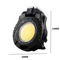 thumbnail image 3 of Bombilla LED COB Cap Clip Lamp Portable Mini Cap Light para correr ciclismo (negro) Wdftyju Para estrenar, 3 of 3