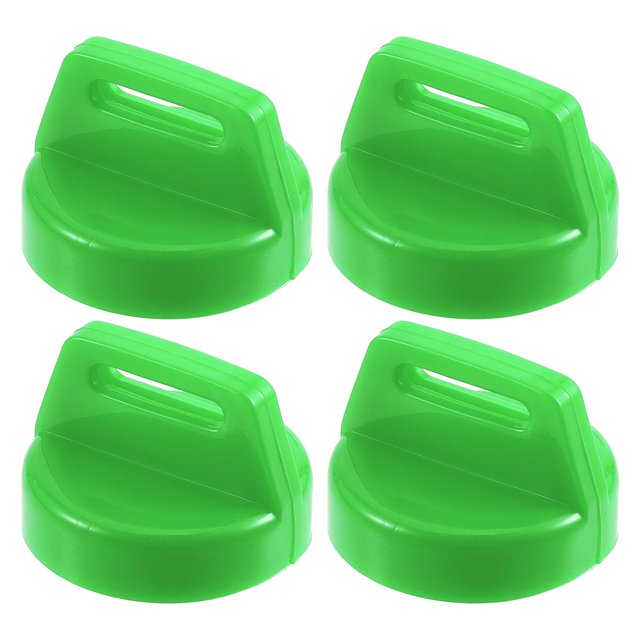 Unique Bargains 4pcs UTV ATV Ignition Key Cover Cap 5433534 5431964 for Polaris for Ranger Brutus RZR General ACE Green