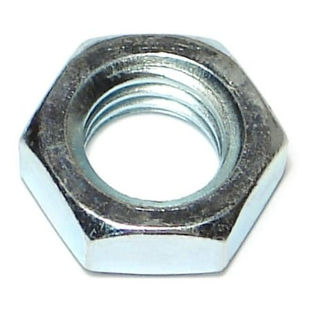 

5/8 -11 x 1-1/16 Zinc Plated Steel Coarse Thread Hex Jam Nuts JNS-207