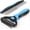 blue, variant on Pet Grooming Combo,2 Sided Deshedding Undercoat Rake + Metal Detangling Comb,Dematter Tool for Matted Long Fur,For Cats Dogs Double Coat Pets,Reduce Loose Hair Shedding