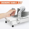 thumbnail image 6 of Commercial Tomato Slicer, 1/4" Heavy Duty Tomato Slicer Tomato Cutter With Built-In Cutting Board for Home or Restaurant Use, 6 of 8