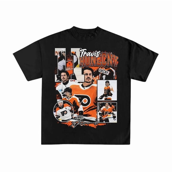 Travis Konecny Graphic Tee | Unisex Cotton Sports Tee, Fan Apparel, Hockey Merchandise, Gift for Him, Casual Wear