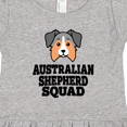 thumbnail image 4 of Inktastic Dog Australian Shepherd Squad Girls Toddler Dress, 4 of 5