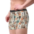 thumbnail image 4 of Naloa Squirrels and Trees Print Mens Underwear - Boxers for Men, Classic Briefs for Men, 4 of 9