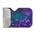 thumbnail image 2 of Bingfone Purple And Green Glitter Car Windshield Sunshade,Sun Foldable Sun Shield Sun Visor For Car - Small, 2 of 8