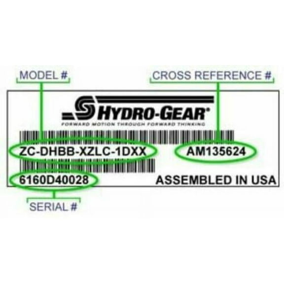 Hydro Gear Genuine OEM Oil Filter for LZ48 Lawn Mower - HG-52114