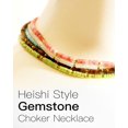 thumbnail image 5 of Beaded Choker Necklace for Women, Summer Must-have Jewelry, Surfer Beach Necklace, 5 of 6
