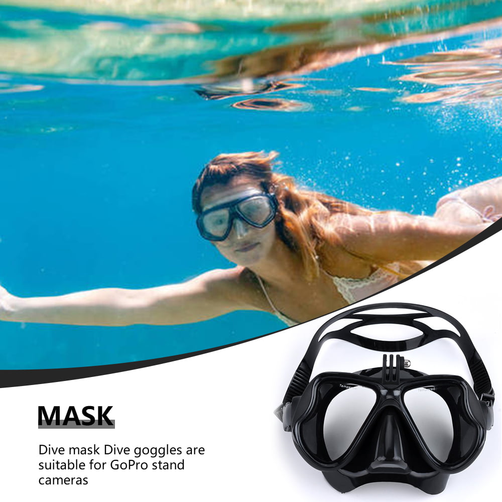 Details about   Camera Mount Diving Mask Oceanic Water Scuba Swimming Goggles Glasses For GoPro 