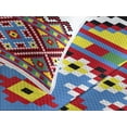 thumbnail image 4 of Ambesonne Ethnic Quilted Bedspread Set 3 Pcs, Retro Ukranian Ornament, King Size, Multicolor, 4 of 5