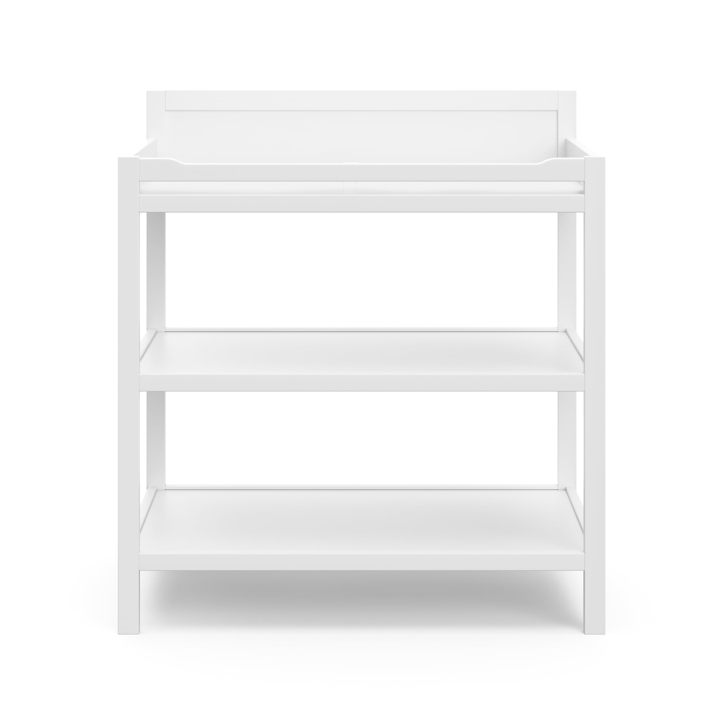 Storkcraft Alpine Infant Changing Table with Changing Pad, White