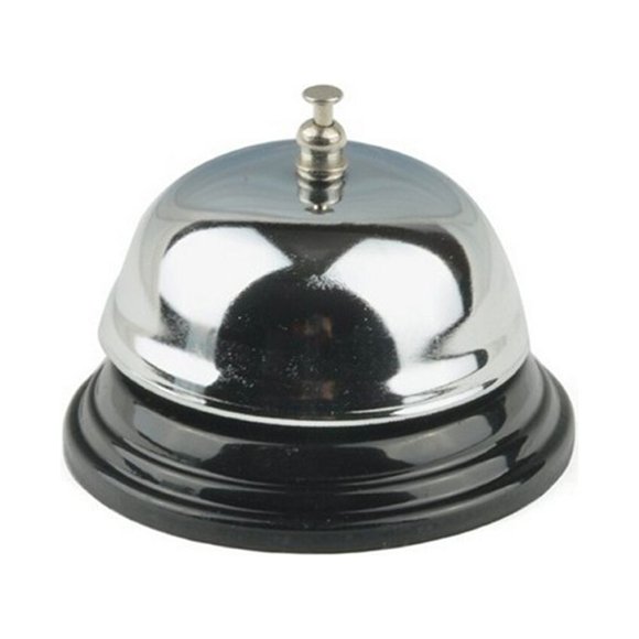 Yeacher Multifunctional Call Bell Desk Bell Service Bell Office Desk Call Bell Solid SS202 for Restaurant Hotel Kitchen