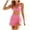Pink, variant on COMVALUE Women's High Waisted Bikini Sets Tummy Control Swim Skirt Two Piece Swim Suit 2026 Retro Swimsuit (Pink, M)