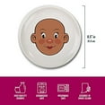 thumbnail image 3 of Fred Ms. Food Face Dinner Plate for Kids - 8.25” Ceramic Dinnerware Plate Lets Children Create Edible Hairstyles & Accessories - Fun & Durable Children’s Tableware for Creative Meals, 3 of 7