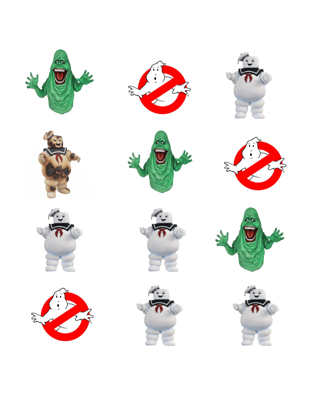 GHOSTBUSTERS Party Edible Cake topper image