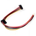 thumbnail image 1 of Placa Base ATX de 4 una 2 Puertos Serial SATA Adaptador de Disco Duro Cable de AlimentacióN para IPC y Controlador de Impuestos 18AWG, 1 of 6