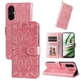thumbnail image 5 of Funda tipo cartera GANGXUN para OnePlus Nord CE 3 , diseño girasol, cuero PU, soporte, cierre magnético, tarjetero, 5 of 5