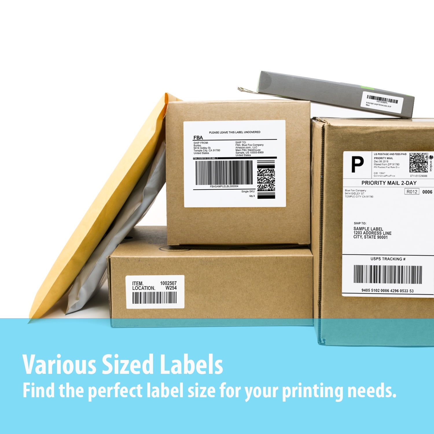 DYMO 4XL Compatible 4" x 6" Shipping Label 1744907,White (20 Pack / 220 Labels per Roll)
