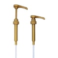 thumbnail image 2 of Set de 2 bombas dosificadoras para jarabe PERMINKS para botellas de 750 ml, color dorado, 2 of 7
