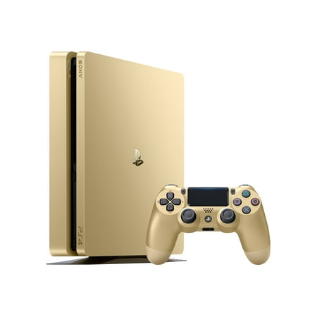 Restored Sony PlayStation 4 - Limited Edition - game console - HDR - 1 TB HDD - gold (Refurbished)