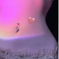 thumbnail image 2 of Anillo de Ombligo YONGSHENG Plata Esterlina S925 Corazón Circón Cuerpo Piercing, 2 of 5