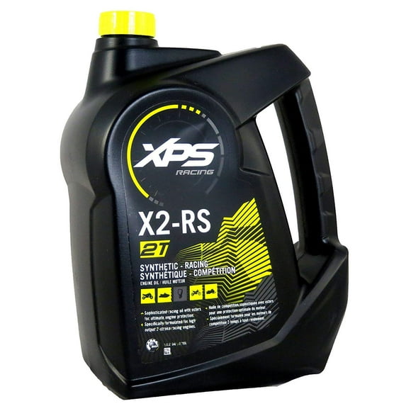 BRP XPS Ski-Doo X2-RS Synthétique Huile de Course 2 Temps, 1 Gallon, 779181