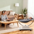 thumbnail image 2 of Qinaqin Electric Baby Swing para Infants & Toddlers – 5 Motions Speeds Reclining Seat 5-Point cm de Alturaarness Remote Soothing Music Ideal Newborns Profundidadark Gris USA, 2 of 8
