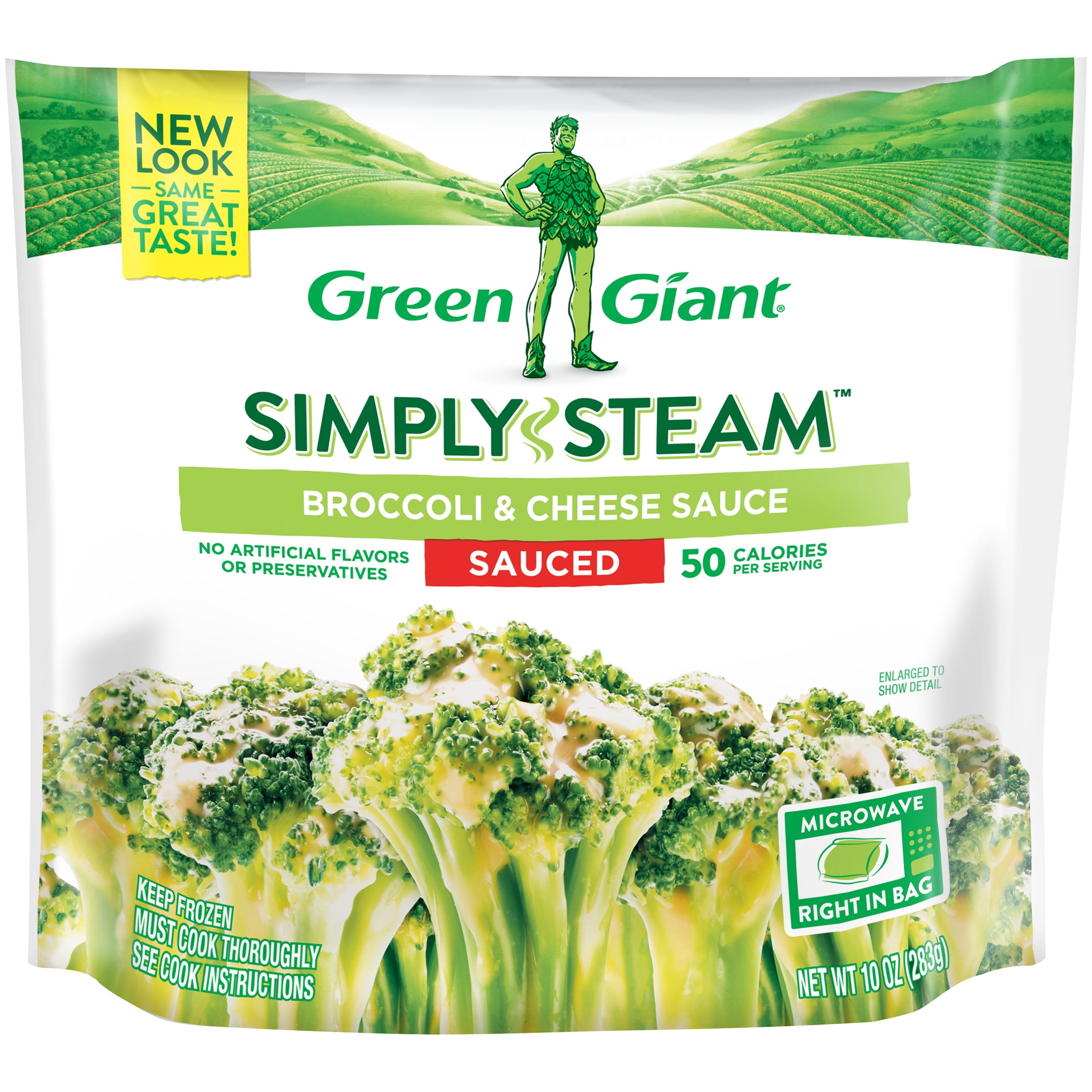Green Giant Frozen Steamers Broccoli & Cheese Sauce 10oz BrickSeek