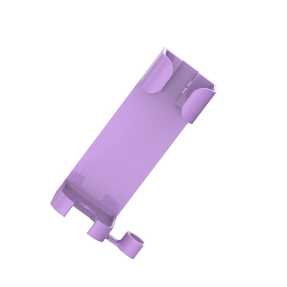 Easy No Tools Required Wall Mount Holder For Hair Dryer And Curling Iron Organizers Space Saving Design Made Of ABS