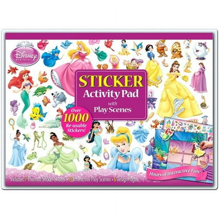 Disney Princess Sticker Activity Pad Wit