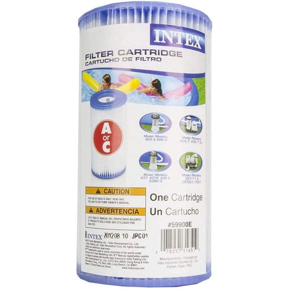 Intex Swimming Pool Easy Set Type A Replacement Filter Pump Cartridge 16 Pack